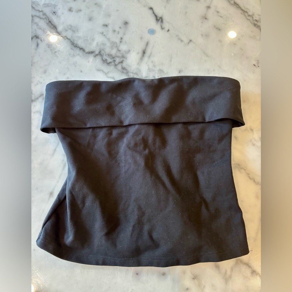 Karen Millen Black Bandeau / Tube Top | size L